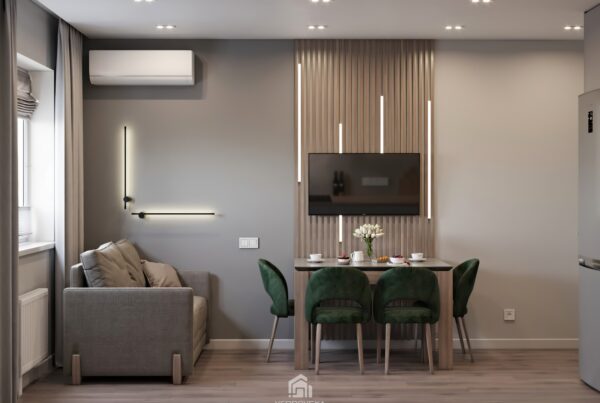 Residential complex “Krystalevi zhorka” 71.20 sq.m
